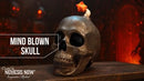 Mind Blown Skull Figurine 14.7cm 9