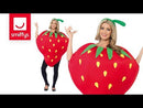Strawberry Costume Adult Red Tabard