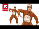 Monkey Costume Adult Brown