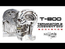 T800 Terminator 2 Judgement Day T2 Head Bookends 18.5cm 9