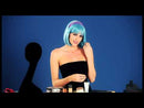 Fever Elise Wig Adult Pastel Pink Sleek Bob with Fringe 3