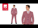 Union Jack Suit Adult Red Blue Patriotic Costume