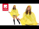 Duck Party Festival Adult Yellow Poncho