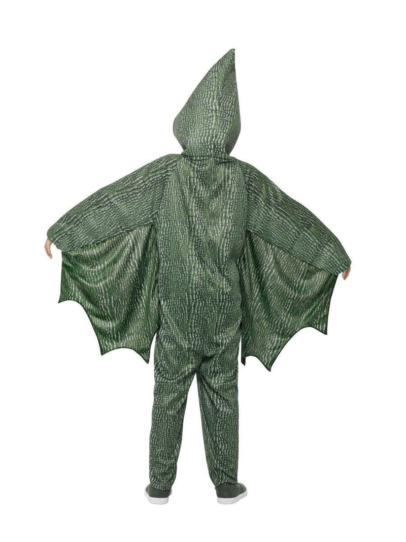 Pterodactyl Dinosaur Costume Kids Green All In One