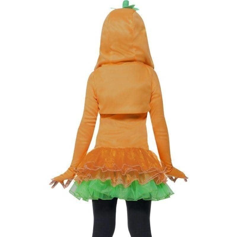 Pumpkin Tutu Dress Costume Kids Orange_2 sm-43021M