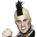 Punk Choker and Wristband Adult Silver_1 sm-21411