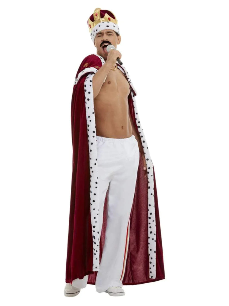 Queen Freddie Mercury Deluxe Royal Costume Adult Red
