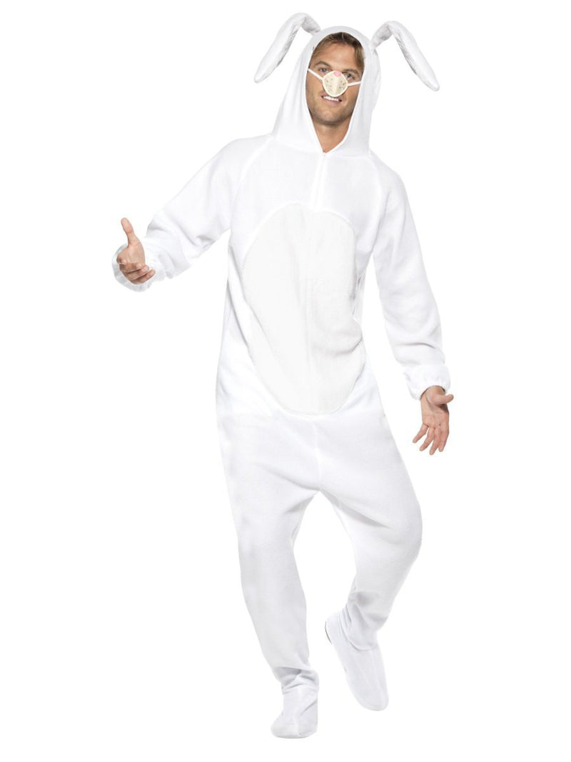 Rabbit Costume Adult White