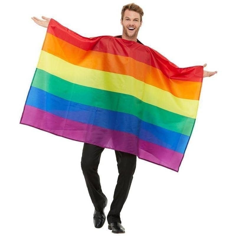 Rainbow Flag Costume Adult Multi_2 