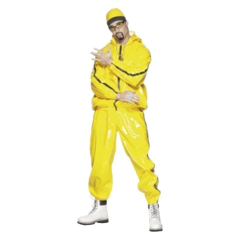 Rapper Suit Adult Yellow_3 
