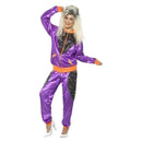 Retro Shell Suit Costume Ladies Adult Purple_2 sm-43080l