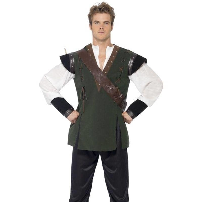 Robin Hood Costume Adult Green_1 sm-29076L