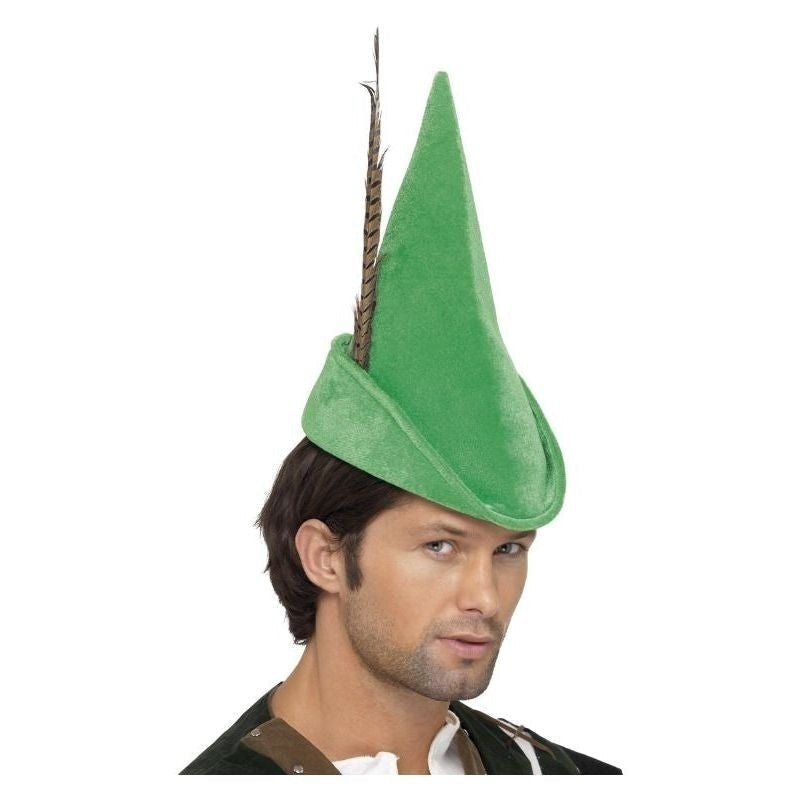 Robin Hood Hat Adult Green_2 