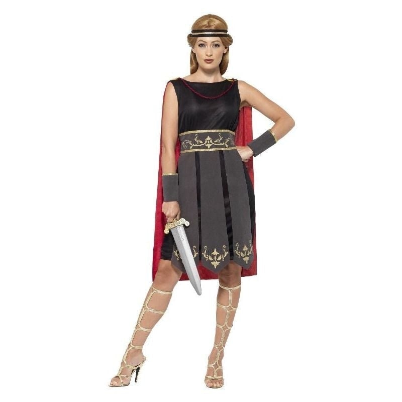 Roman Warrior Costume Adult Black_3 sm-45496X1