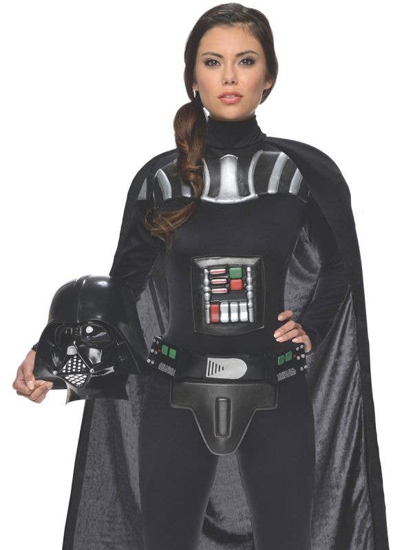 Darth Vader Womens Dark Side Sith Costume with Mask 1 rub-887594L MAD Fancy Dress