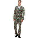 Rubiks Cube Suit Adult Multi_1 sm-40389L