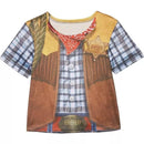 Cowboy T Shirt Boys Wild West Costume 3