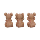 Three Wise Mice Figurines 9cm 3