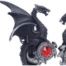 Midnight Protectors Set of 2 Dragon Figures 15cm 5