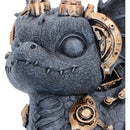 Gearling Black Steampunk Dragon 14.6cm 5