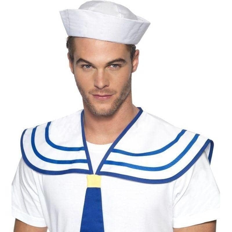 Sailor Neck Tie Adult White_1 sm-39905