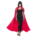 Satin Devil Cape Adult Red_2 