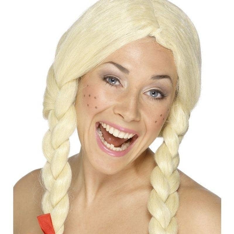 Schoolgirl Dutch Wig Adult Blonde_1 sm-42247