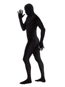 Second Skin Suit Adult Black Morph Party Jumpsuit 2