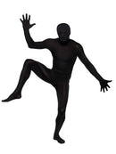 Second Skin Suit Adult Black Morph Party Jumpsuit 7