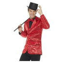 Sequin Jacket Mens Adult Red_2 sm-46983m
