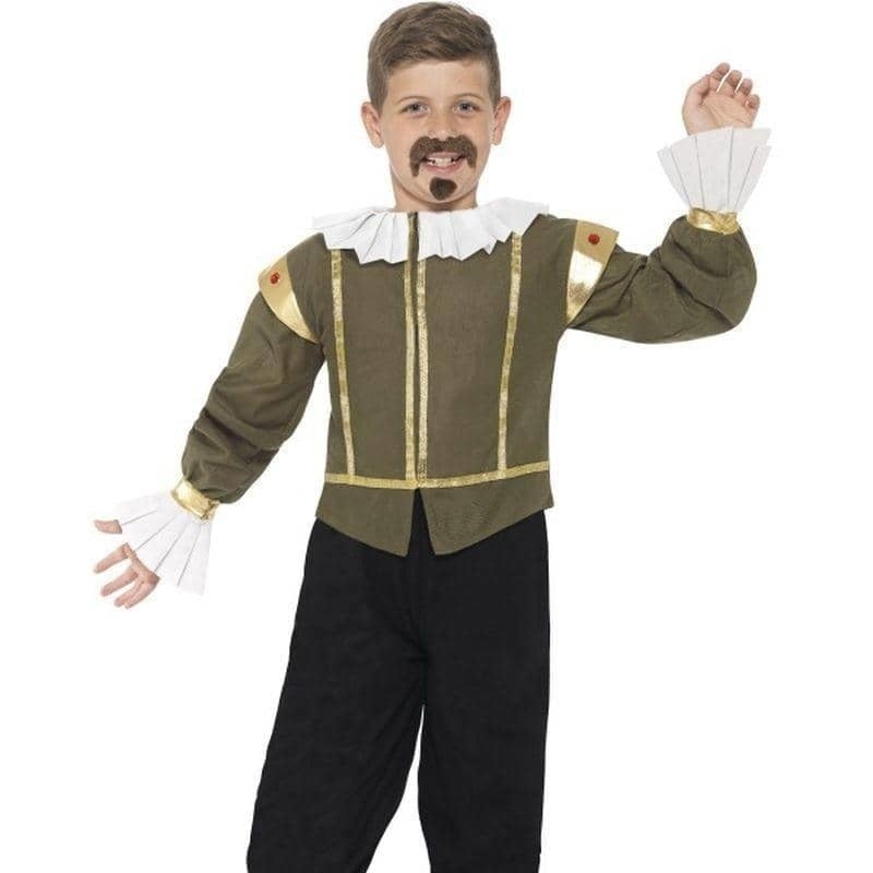Shakespeare Costume Kids Green_1 sm-44077L