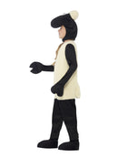 Shaun The Sheep Kids Costume White Jumpsuit Headpiece