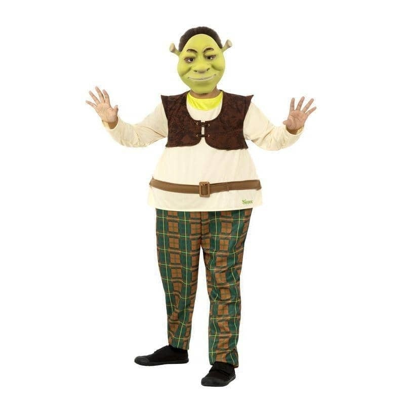 Shrek Kids Deluxe Costume Child Green_1 sm-41512L