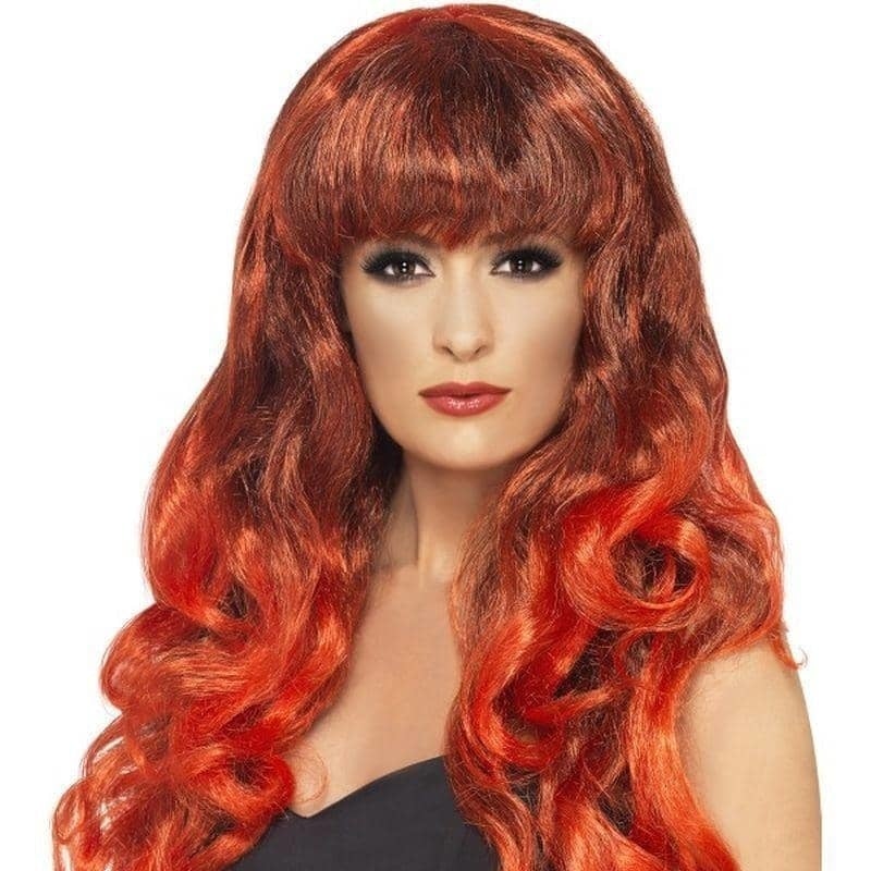 Siren Wig Adult Red_1 sm-42267