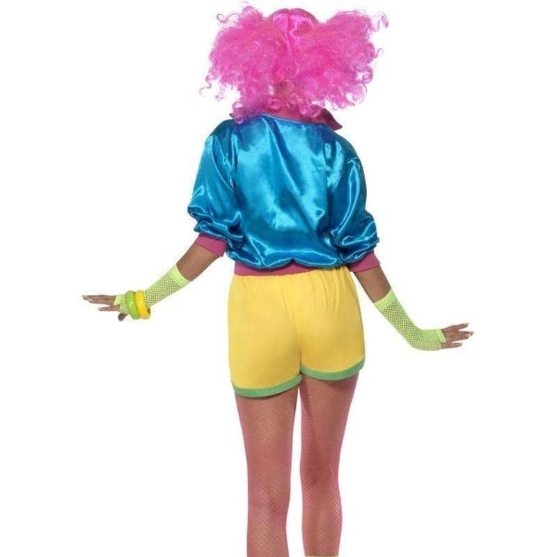 Skater Girl Costume Adult Blue Yellow with Green_2 sm-39464S