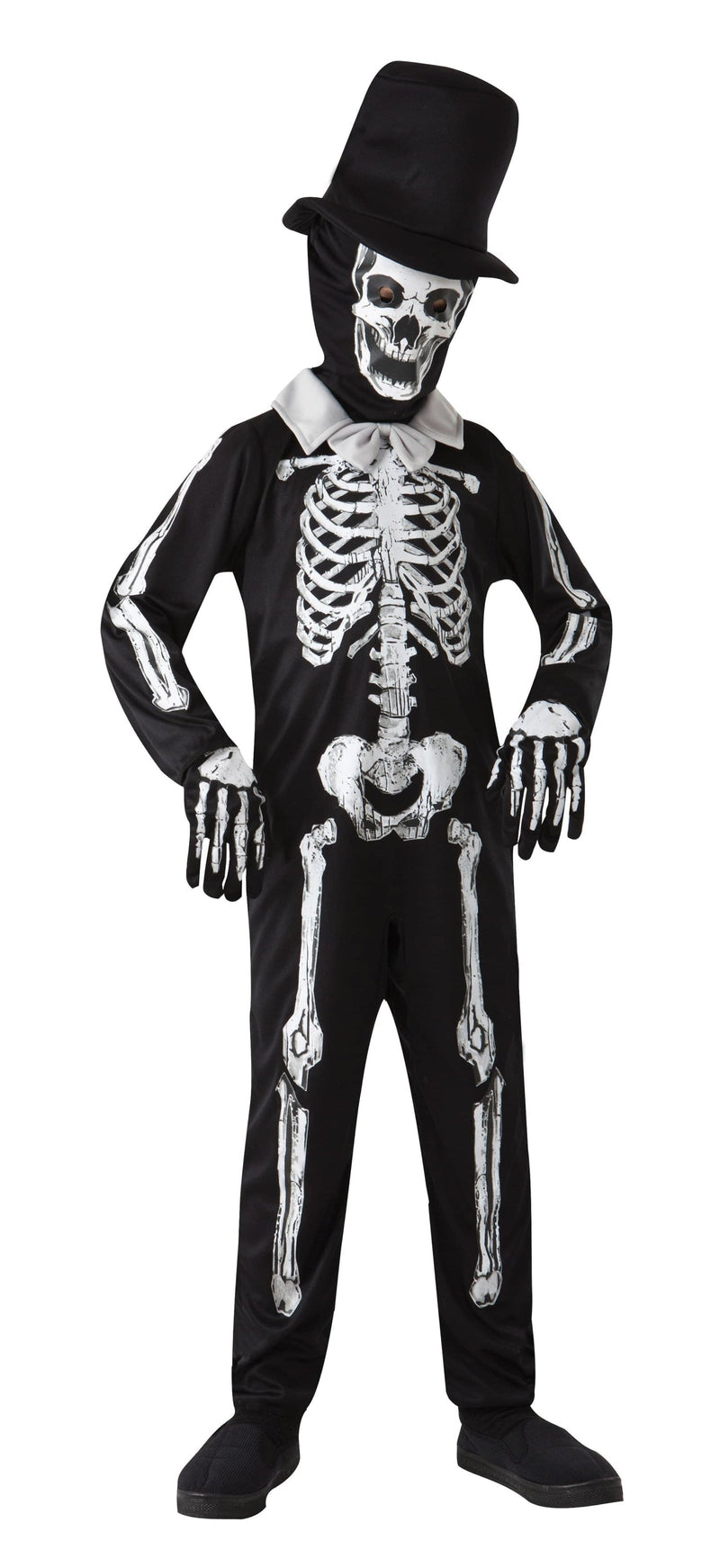 Skeleton Bone Zombie Childrens Costume_1 CC485