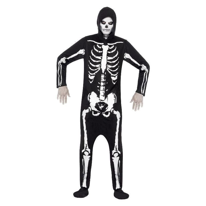 Skeleton Costume Adult Black_3 sm-25237L