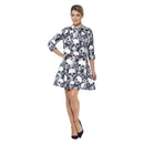 Skeleton Suit Adult Black White_3 sm-43461S