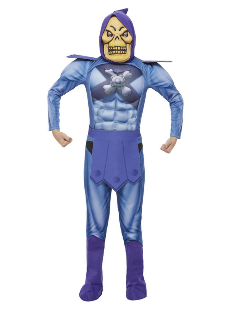 He Man Kids Skeletor Costume Jumpsuit EVA Chest