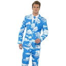 Sky High Suit Adult Blue White 1 sm-40086L MAD Fancy Dress