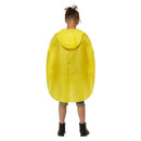 Smiley Party Poncho Yellow & Black_2 