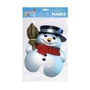 Snowman Character Face Mask_1 XSNOW01