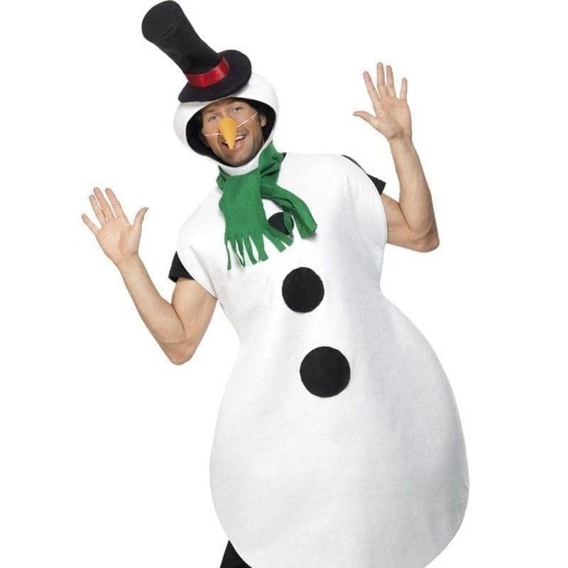 Snowman Costume Adult White_1 sm-31314