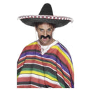 Sombrero Straw Hat Adult Black_2 