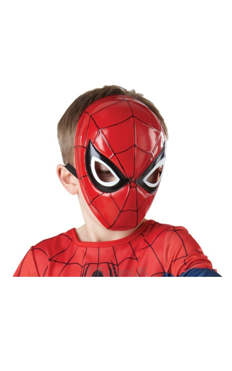 Spiderman 1/2 Molded Mask_1 rub-35634NS