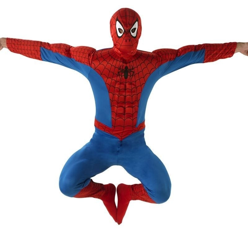 Spiderman Deluxe Costume_1 RUK810272STD