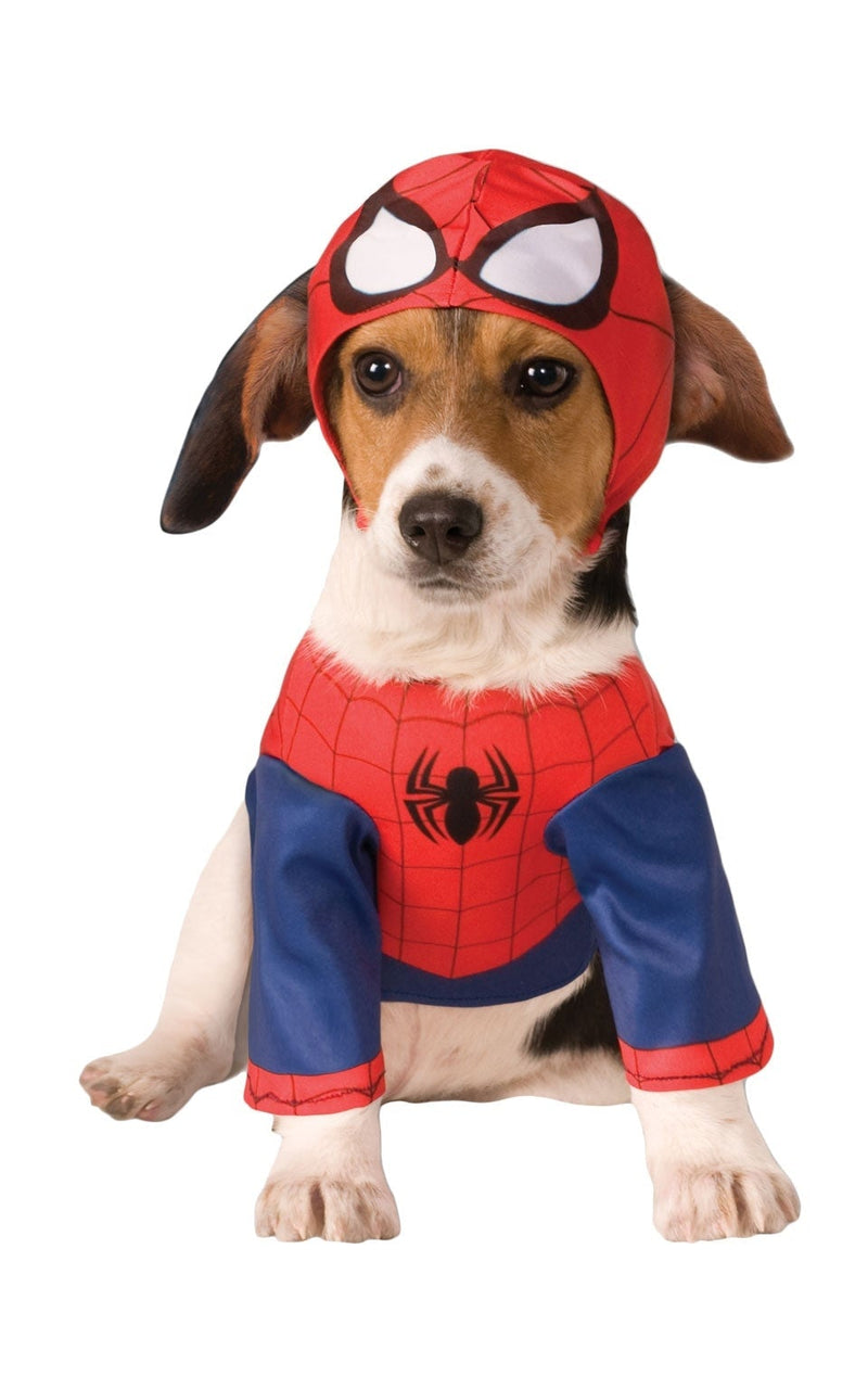 Spiderman Pet Costume Bargain MAD DIstribution Fancy Dress Costume Party Halloween Supplies MAD Fancy Dress