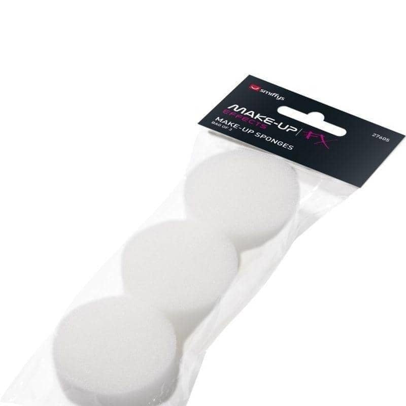 Sponges Pack Of 3 Adult White_1 sm-27605