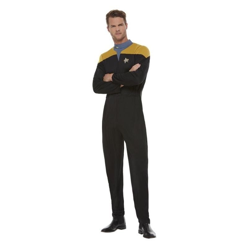 Star Trek Voyager Operations Uniform Gold & Black_1 sm-52445M