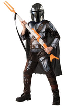 Mandalorian Boys Deluxe Star Wars Costume 1 rub-300929L MAD Fancy Dress
